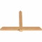 Ekena Millwork Eugene Smooth Timber Gable Bracket, Western Red Cedar, 72"W x 48"H x 3 1/2"D x 5 1/2"F, 16/12 Pitch GBW072X48X0406EUG00SWR - alternate 2